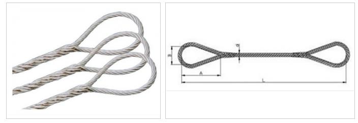 Spliced Steel Wire Rope Sling